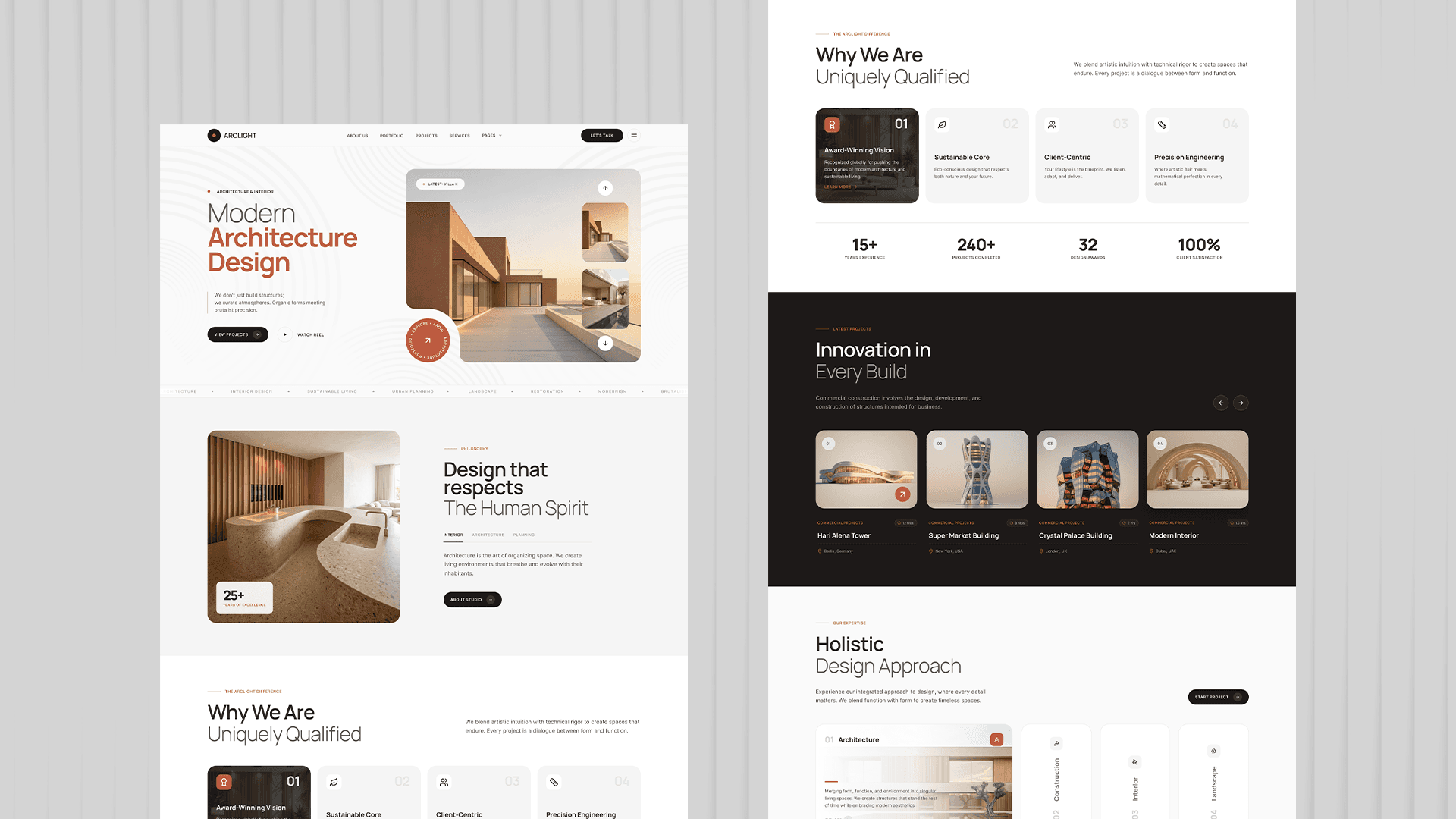 Arclight Figma Template theme preview
